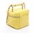 Borsa a tracolla Chanel Yellow Matelassé Giallo - vista 2