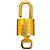 Louis Vuitton Lucchetto e Chiave Logo Metal medium D'oro