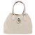 Borsa a mano Christian Dior Trotter Canvas Ivory Silver Auth 195788V Argento Crudo - vista 13