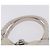 Borsa a mano Christian Dior Trotter Canvas Ivory Silver Auth 195788V Argento Crudo - vista 14