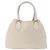 Borsa a mano Christian Dior Trotter Canvas Ivory Silver Auth 195788V Argento Crudo - vista 2