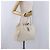 Borsa a mano Christian Dior Trotter Canvas Ivory Silver Auth 195788V Argento Crudo - vista 23