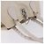 Borsa a mano Christian Dior Trotter Canvas Ivory Silver Auth 195788V Argento Crudo - vista 6
