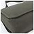 Borsa a tracolla SAINT LAURENT Canvas Khaki Silver 757146 Auth 196092 Argento Cachi - vista 16