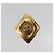 Spilla CHANEL Metallo Tono Oro CC Auth bs36545 - vista 2