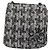 Borsa a tracolla CHANEL Chain Camelia tweed Black Silver CC Auth 196017M Nero Argento - vista 13