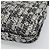 Borsa a tracolla CHANEL Chain Camelia tweed Black Silver CC Auth 196017M Nero Argento - vista 16