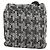 Borsa a tracolla CHANEL Chain Camelia tweed Black Silver CC Auth 196017M Nero Argento - vista 2