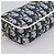 Pouch Christian Dior Trotter PVC Blu Argento Auth 194482 - vista 14