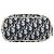 Pouch Christian Dior Trotter PVC Blu Argento Auth 194482 - vista 2