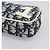 Pouch Christian Dior Trotter PVC Blu Argento Auth 194482 - vista 7
