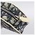 Pouch Christian Dior Trotter PVC Blu Argento Auth 194482 - vista 8