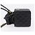 CHANEL Matelasse Chain Shoulder Pouch Lamb Skin Black Gold Tone CC Auth 196469M Nero - vista 4