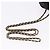CHANEL Matelasse Chain Shoulder Pouch Lamb Skin Black Gold Tone CC Auth 196469M Nero - vista 7