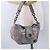 Borsa a Tracolla BURBERRY Pelle Grigia Tono Oro Auth 195354A Marrone - vista 22