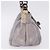 Borsa a Tracolla BURBERRY Pelle Grigia Tono Oro Auth 195354A Marrone - vista 4