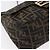 FENDI Zucca Canvas Mamma Baguette Shoulder Bag Brown Black Auth 196441V - view 14