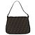FENDI Zucca Canvas Mamma Baguette Shoulder Bag Brown Black Auth 196441V - view 2