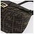 FENDI Zucca Canvas Mamma Baguette Shoulder Bag Brown Black Auth 196441V - view 9