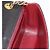 Borsa a tracolla con catena CHANEL V stitch in pelle d'agnello nera e oro CC Auth 195911V Nero D'oro - vista 21