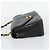 Borsa a tracolla con catena CHANEL V stitch in pelle d'agnello nera e oro CC Auth 195911V Nero D'oro - vista 3