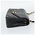Borsa a tracolla con catena CHANEL V stitch in pelle d'agnello nera e oro CC Auth 195911V Nero D'oro - vista 4