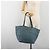 PRADA Tote Bag aus Leder hellblau goldfarben Auth 195376V - vista 24