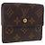 LOUIS VUITTON Monogram Porte Monnaie Billet Cartes Crédit M61652 Auth 194470A Monogramma