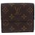 LOUIS VUITTON Monogram Porte Monnaie Billet Cartes Crédit M61652 Auth 194470A Monogramma - vista 2