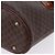 Céline Borsa a mano CELINE Macadam Canvas PVC Leather Brown Gold Auth 195700 Marrone D'oro - vista 15