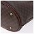 Céline Borsa a mano CELINE Macadam Canvas PVC Leather Brown Gold Auth 195700 Marrone D'oro - vista 17