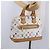 Borsa a mano LOUIS VUITTON Monogram Multicolor Alma White M92647 LV Auth ka5645V Bianco - vista 24