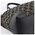 Borsa Tote GUCCI GG Supreme Nero Oro 631685 Auth ka5593M D'oro - vista 14