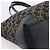 Borsa Tote GUCCI GG Supreme Nero Oro 631685 Auth ka5593M D'oro - vista 16