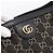 Borsa Tote GUCCI GG Supreme Nero Oro 631685 Auth ka5593M D'oro - vista 17