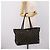 Borsa Tote GUCCI GG Supreme Nero Oro 631685 Auth ka5593M D'oro - vista 23