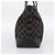 Borsa Tote GUCCI GG Supreme Nero Oro 631685 Auth ka5593M D'oro - vista 4