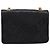 Borsa CHANEL Mini Matelasse 17 con catena in pelle d'agnello nera e oro CC Auth 196466SAV Nero D'oro - vista 2