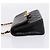 Borsa CHANEL Mini Matelasse 17 con catena in pelle d'agnello nera e oro CC Auth 196466SAV Nero D'oro - vista 3