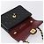 Borsa CHANEL Mini Matelasse 17 con catena in pelle d'agnello nera e oro CC Auth 196466SAV Nero D'oro - vista 9
