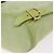 Zaino Salvatore Ferragamo Gancini in camoscio verde e oro Auth 193783A D'oro - vista 18