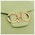 Zaino Salvatore Ferragamo Gancini in camoscio verde e oro Auth 193783A D'oro - vista 19