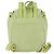 Zaino Salvatore Ferragamo Gancini in camoscio verde e oro Auth 193783A D'oro - vista 2