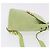 Zaino Salvatore Ferragamo Gancini in camoscio verde e oro Auth 193783A D'oro - vista 3