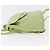 Zaino Salvatore Ferragamo Gancini in camoscio verde e oro Auth 193783A D'oro - vista 4