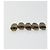 LOUIS VUITTON Set di 10 Lucchetti Lucchetto metallo Gold LV Auth 192565 D'oro - vista 6