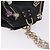 Borsa a tracolla con catena VERSACE in pelle Collaborazione H&M Nero Oro Auth 194660A D'oro - vista 6