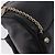 Borsa a tracolla con catena VERSACE in pelle Collaborazione H&M Nero Oro Auth 194660A D'oro - vista 9