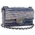 Bolso de hombro CHANEL Matelasse 20 Chain en denim azul marino con CC dorado Auth 197103SM