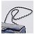 Bolso de hombro CHANEL Matelasse 20 Chain en denim azul marino con CC dorado Auth 197103SM - vista 14